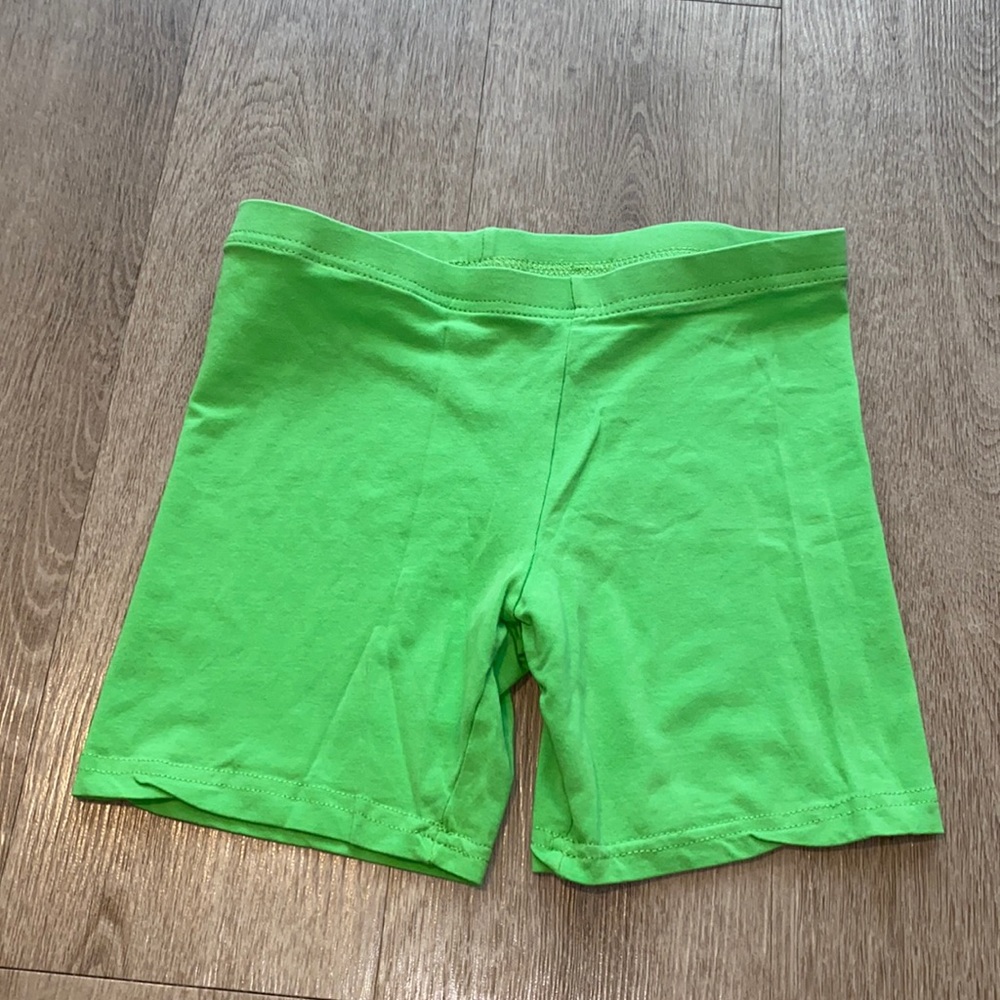 Neon Green Shorts